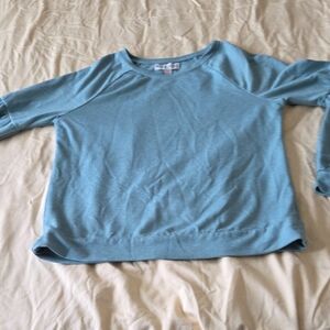 Knox Rose Teal Long Sleeve Top